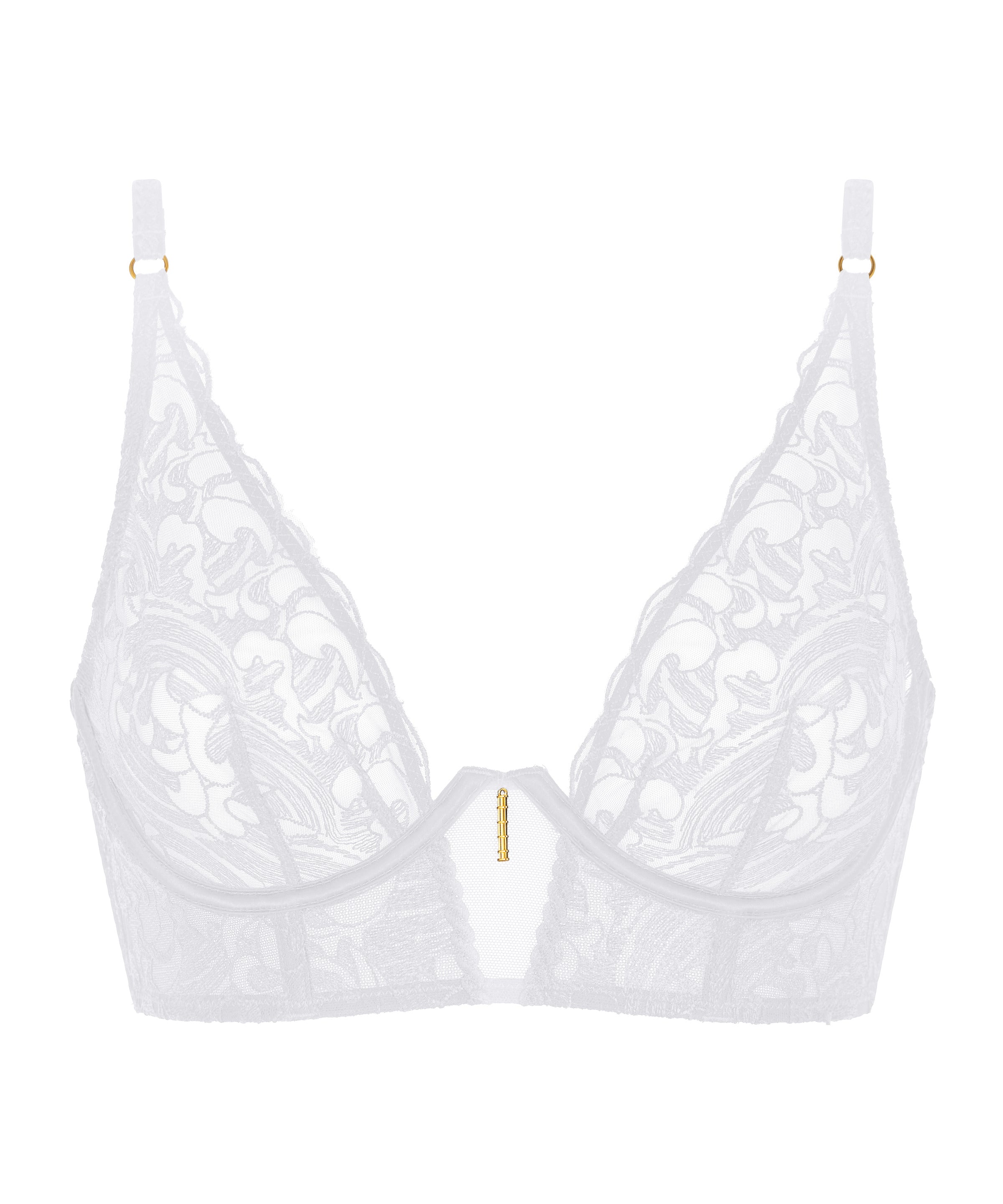 aubade-satin-memories-bustier-artic-blue image 1