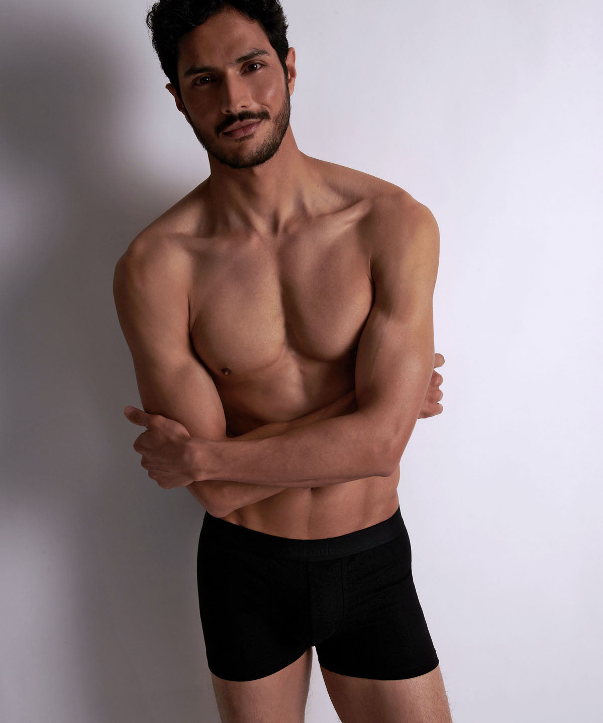 aubade-homme-pack-2-boxers-love-letters-rouge-noir image 6