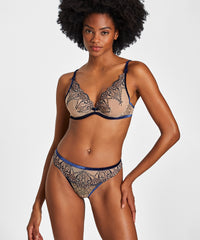 aubade-coeurs-enlac-s-string-nightfall image 5