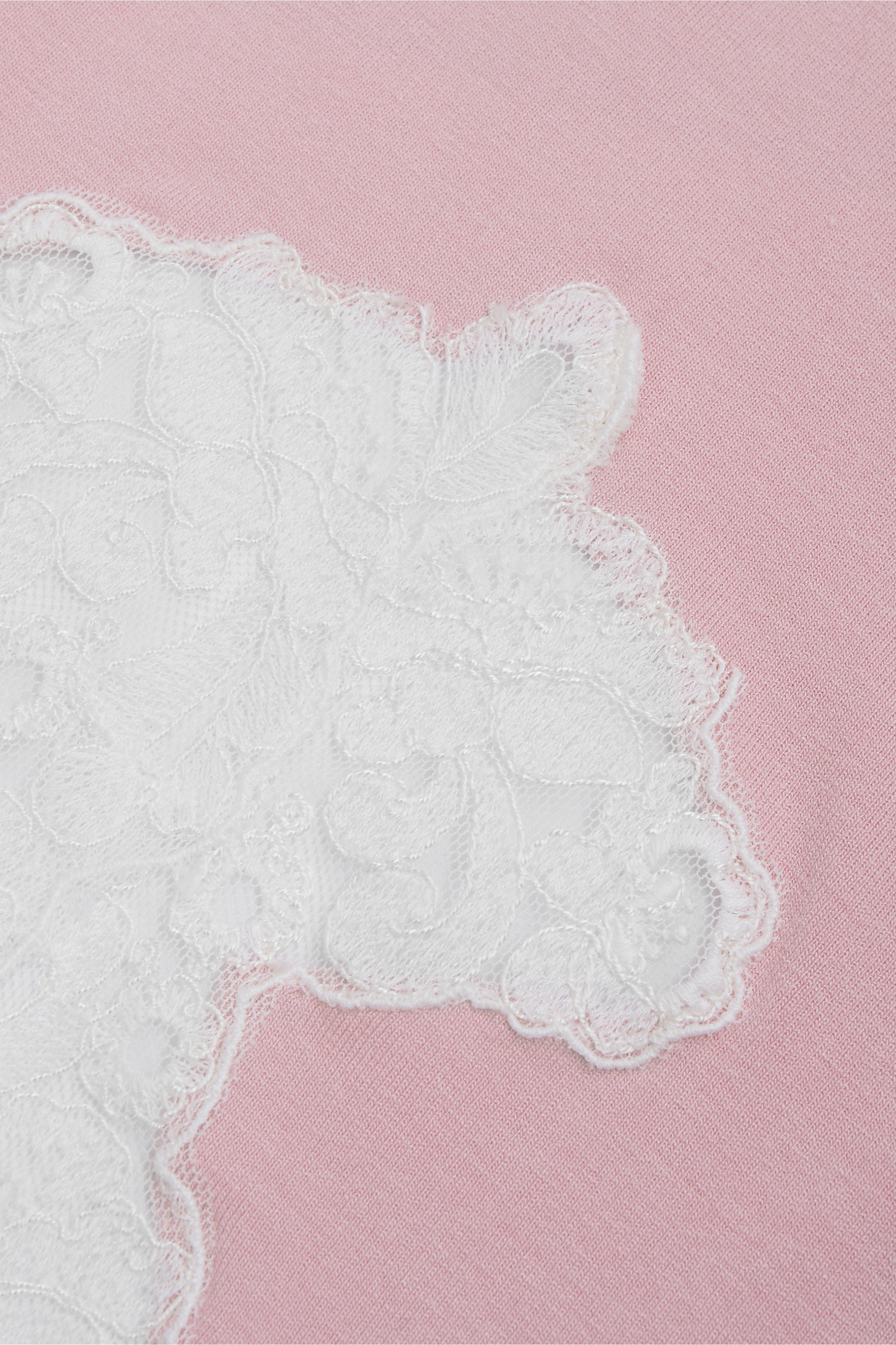 cadolle-nuisette-modal-rose-chemise-de-nuit-dentelle-fluide image 3