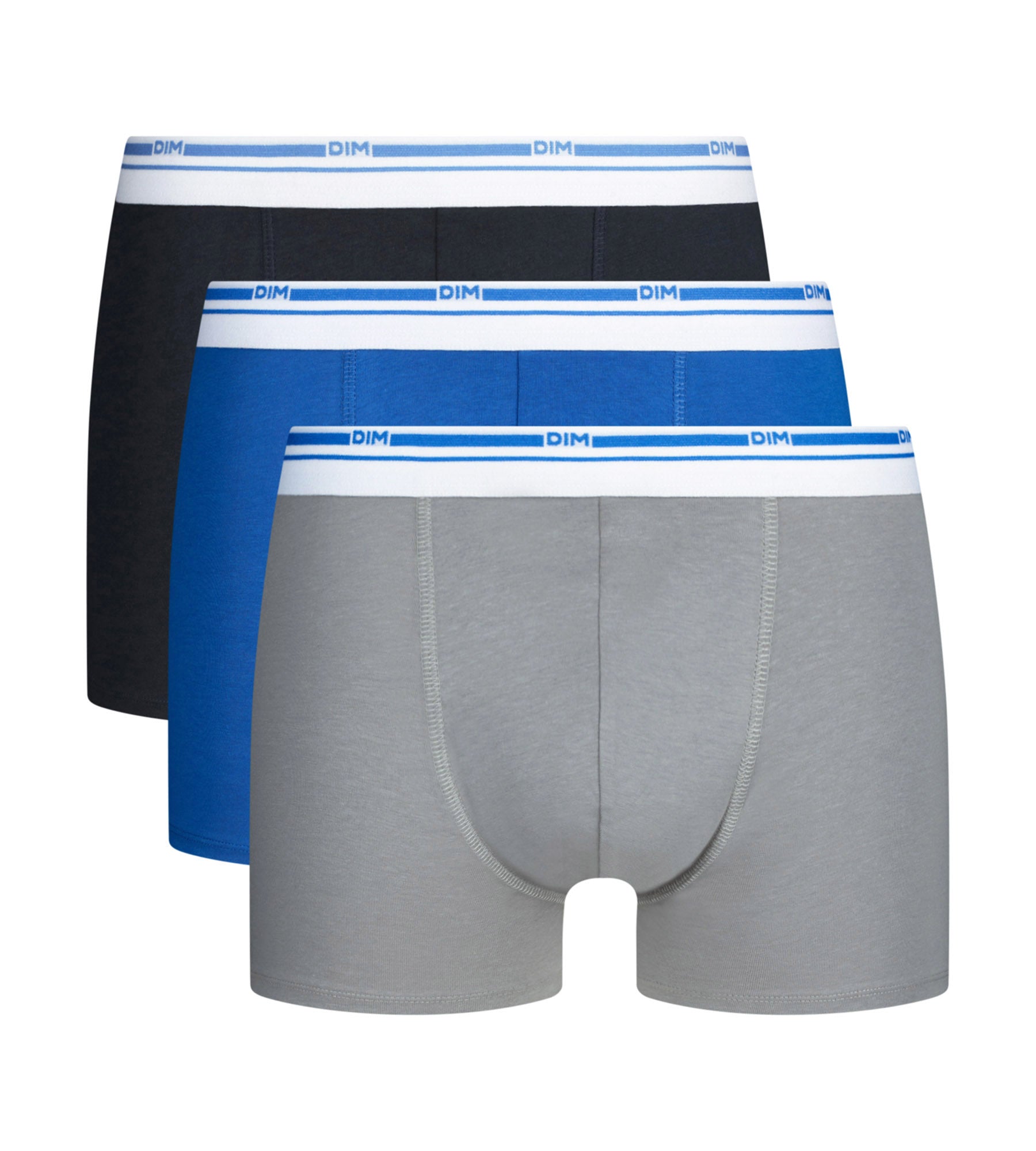 dim-daily-colors-univers-lot-de-3-boxers-coton-stretch-homme image 3
