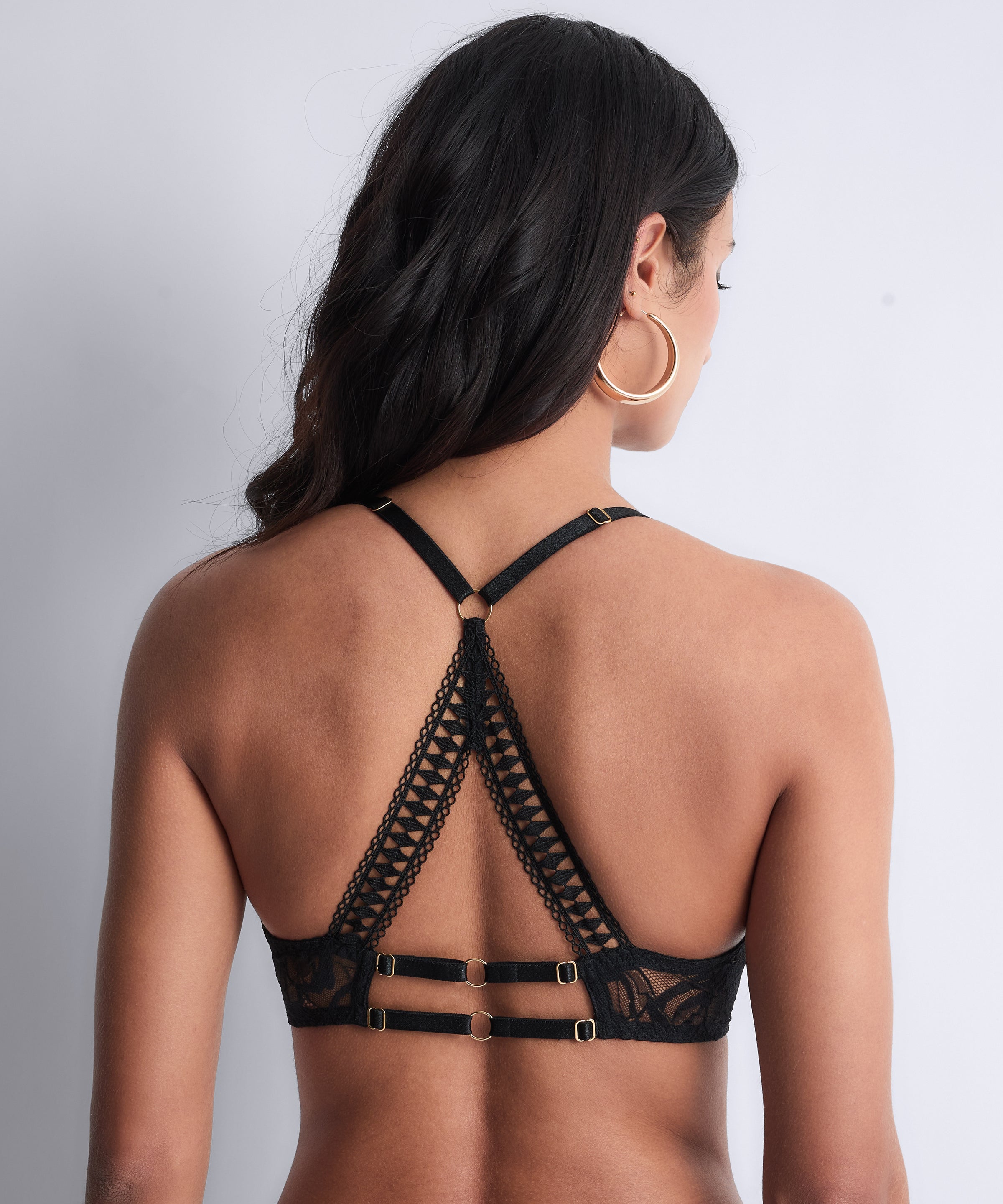 aubade-after-hours-soutien-gorge-triangle-plongeant-black image 5