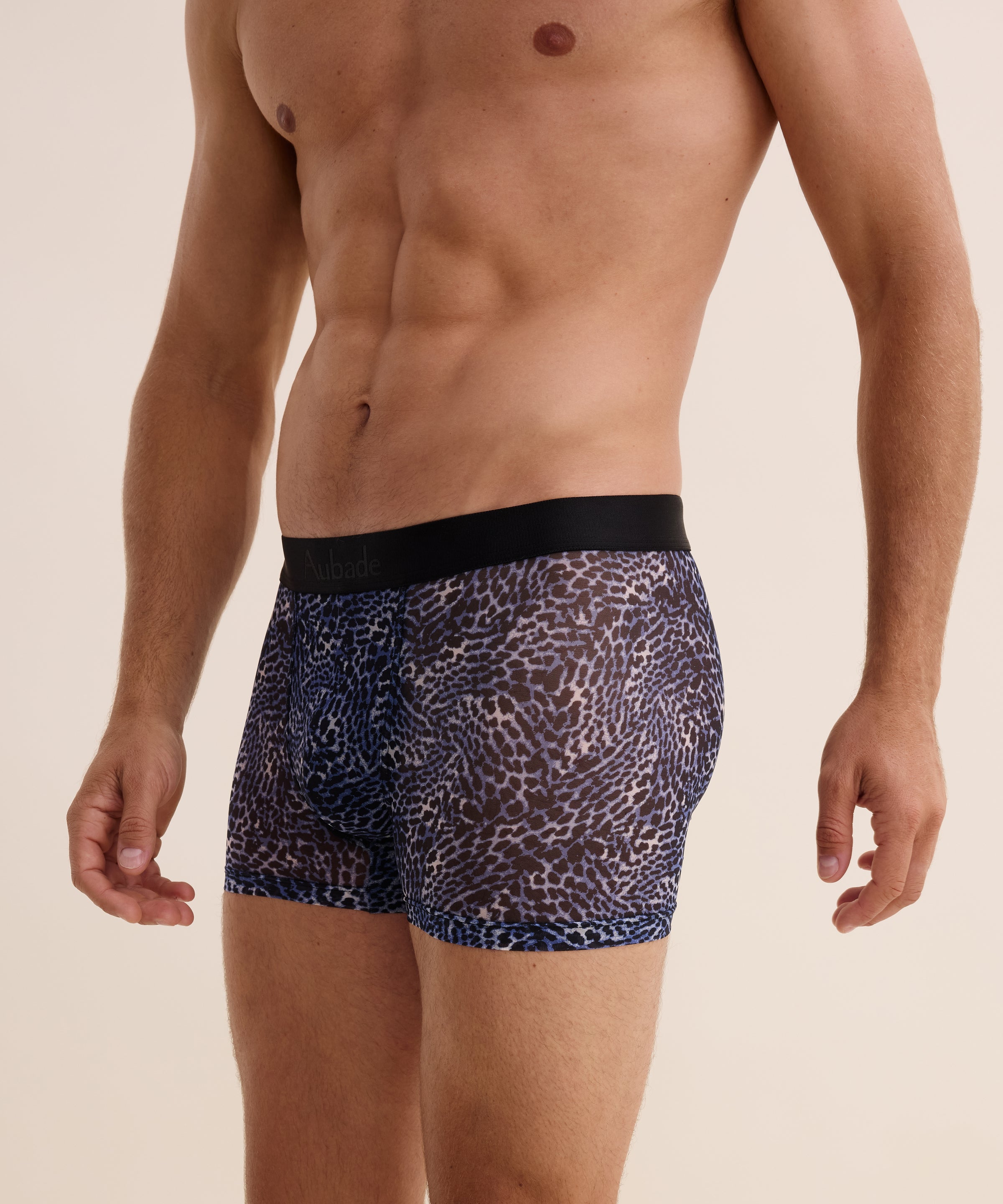 aubade-homme-boxer-wild-side-en-tulle-imprim-animalier image 3