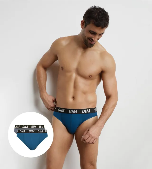 dim-regul-activ-lot-de-2-boxers-homme-thermor-gulant-bleu image 1