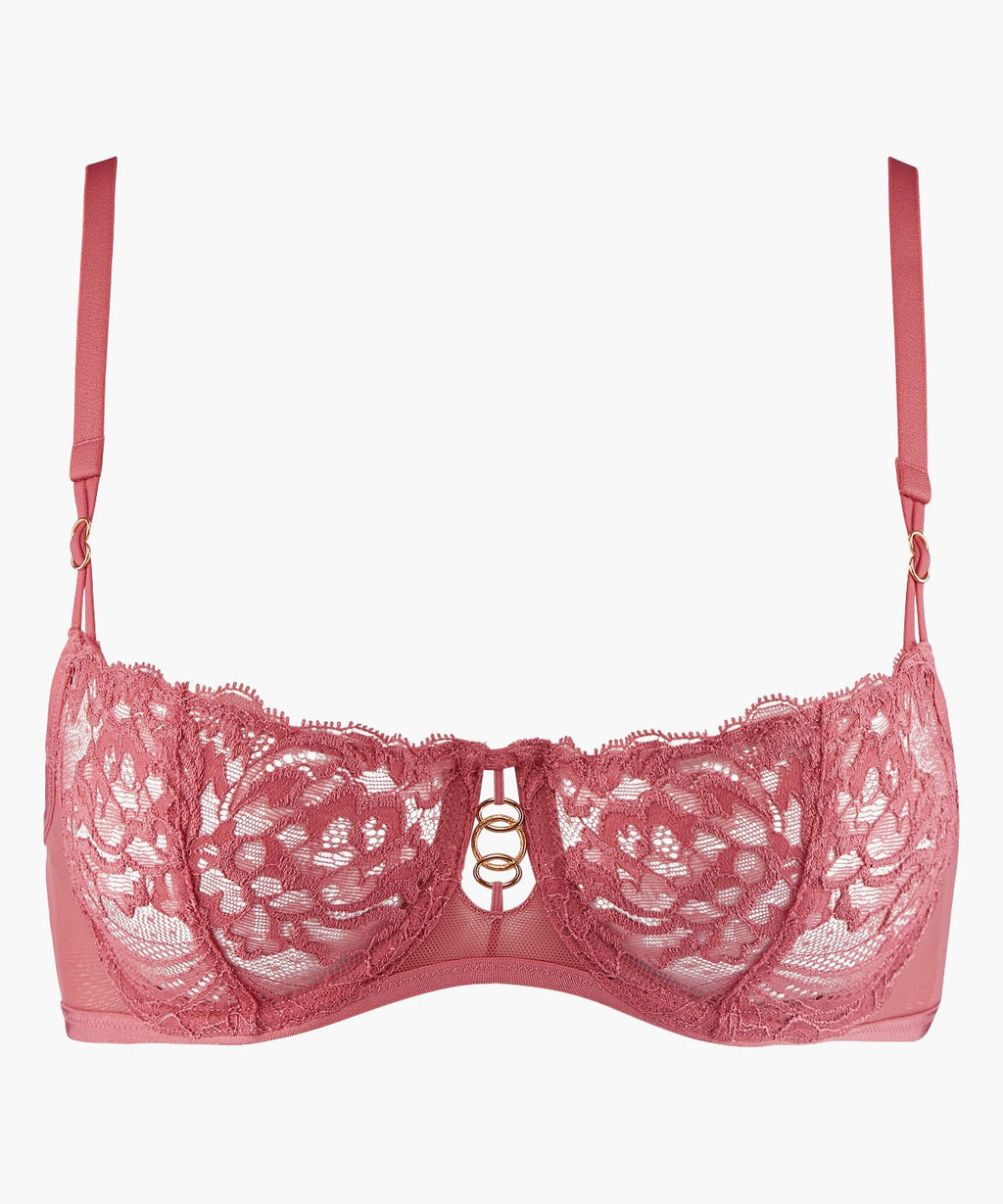 aubade-feeling-myself-soutien-gorge-demi-coque-armatures-rosewood image 1