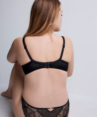 aubade-vibes-soutien-gorge-confort-trois-quarts-noir image 8