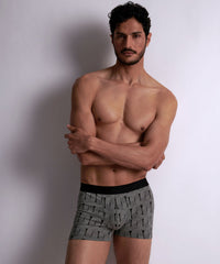 aubade-homme-pack-de-2-boxers-knit-gris-chin image 2