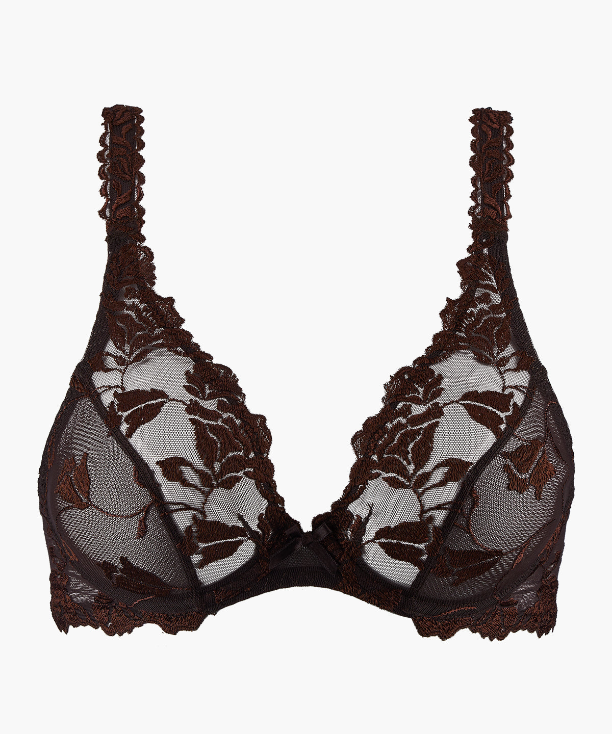 aubade-softessence-soutien-gorge-triangle-armatur-espresso image 1