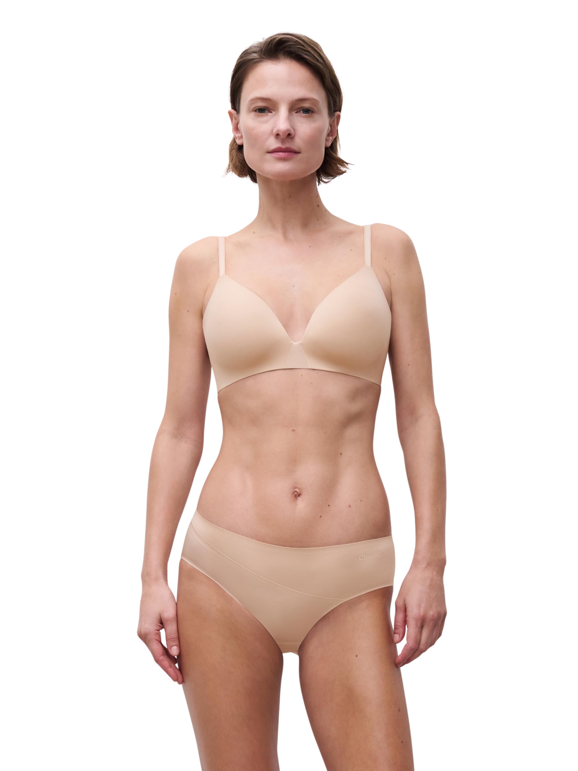 chantelle-c-essential-soutien-gorge-femme-triangle-sans-armatures-coques-t-shirt image 4
