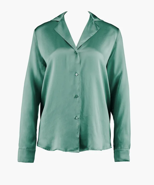 aubade-toi-mon-amour-blouse-en-soie-sauge image 1