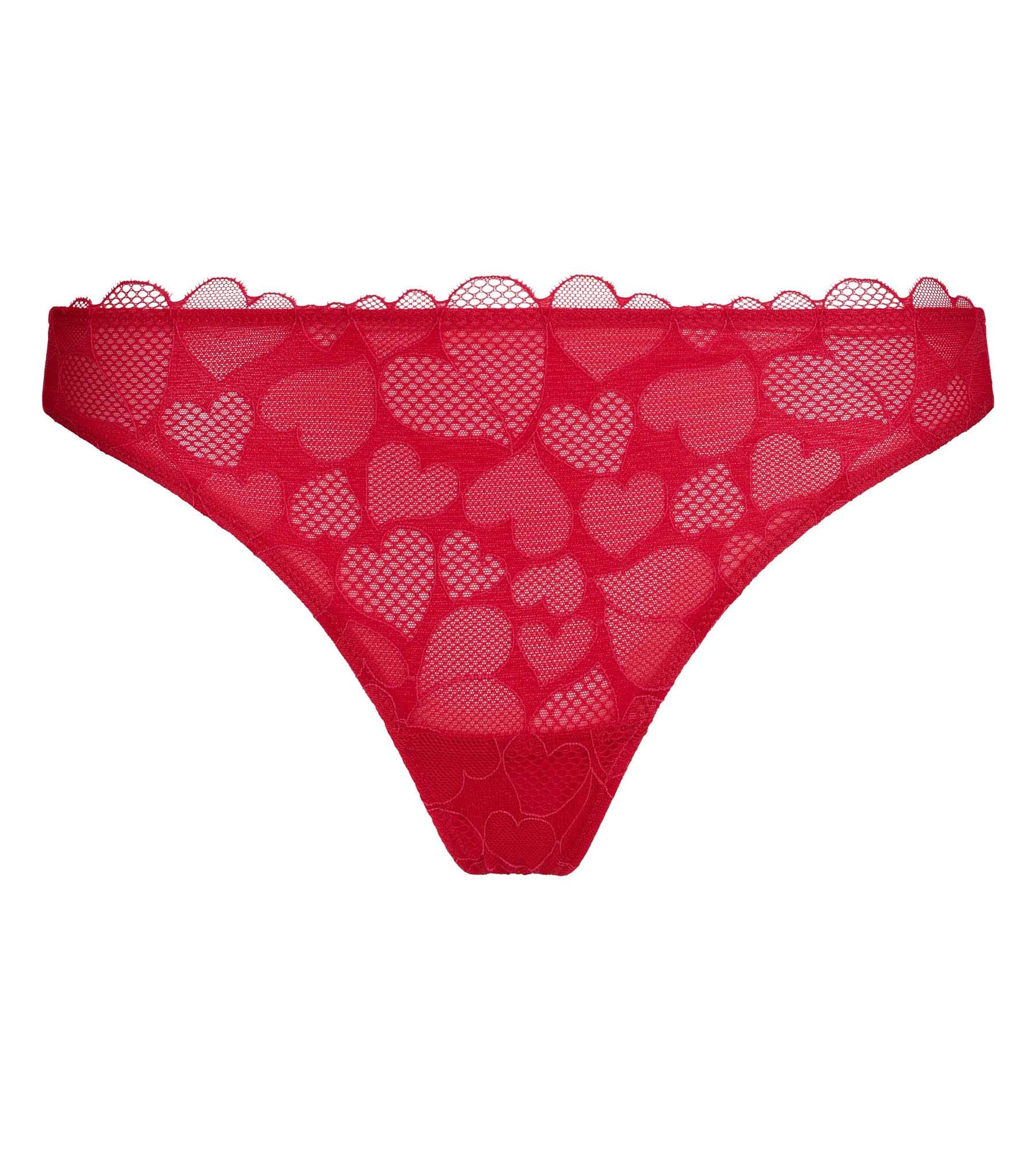 dim-red-love-string-femme-dentelle-c-ur-rouge image 5
