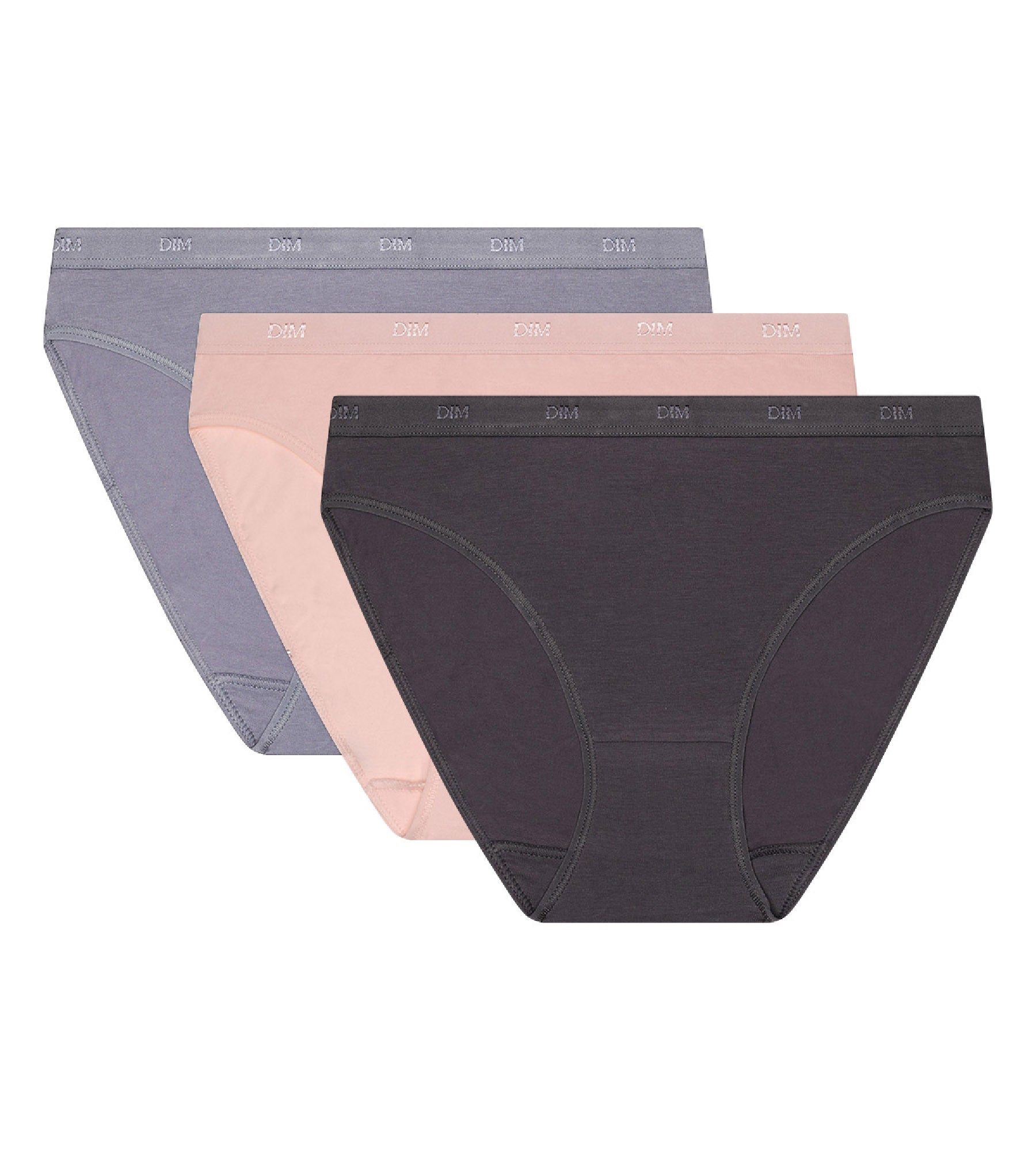 dim-les-pockets-ecodim-lot-de-3-slips-femme-taupe-rose-gris image 3