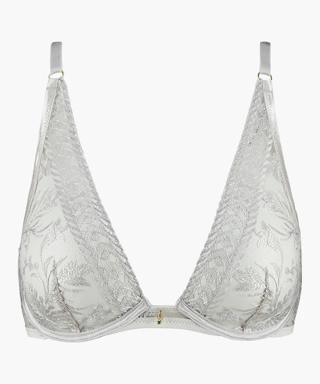 aubade-magnetic-spell-soutien-gorge-plunge-triangle-platinum image 1