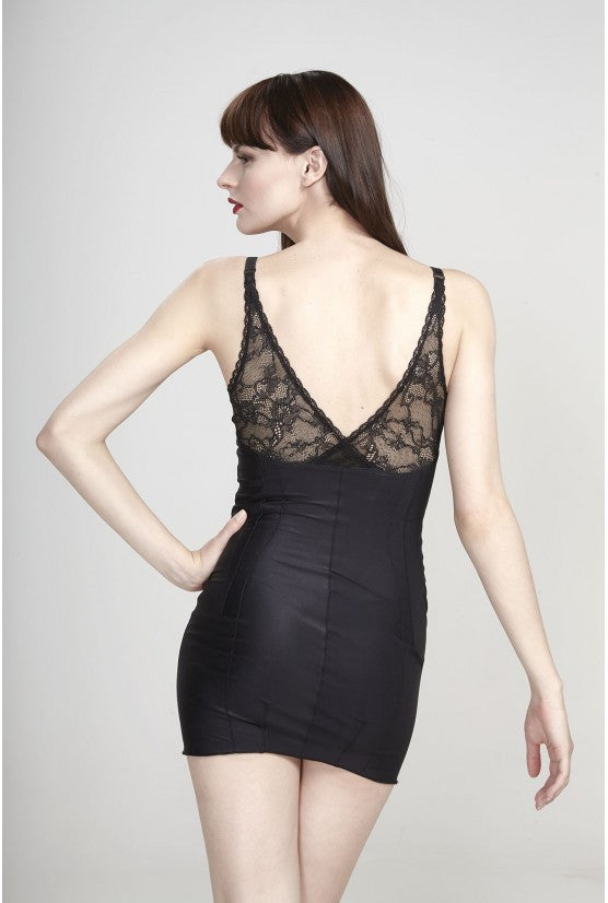 cadolle-tania-robe-moulante-dentelle-noir image 4