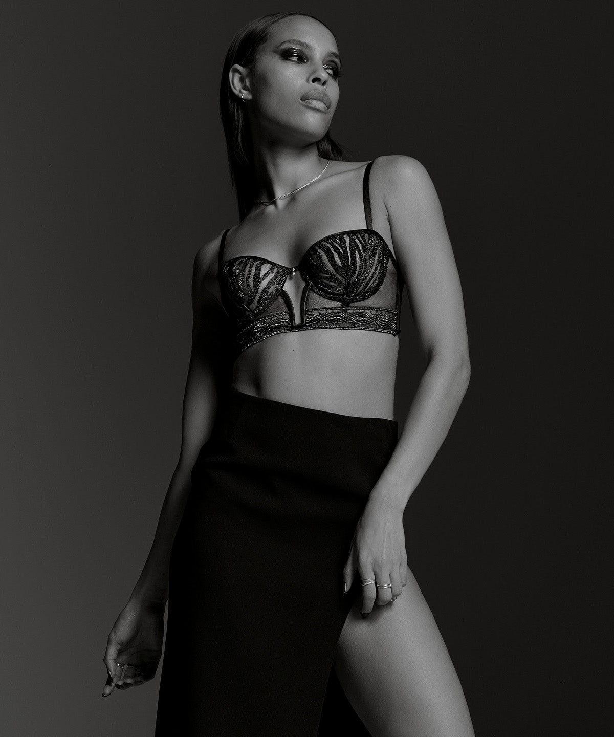 aubade-wild-pulse-bustier-blue-sensation image 2