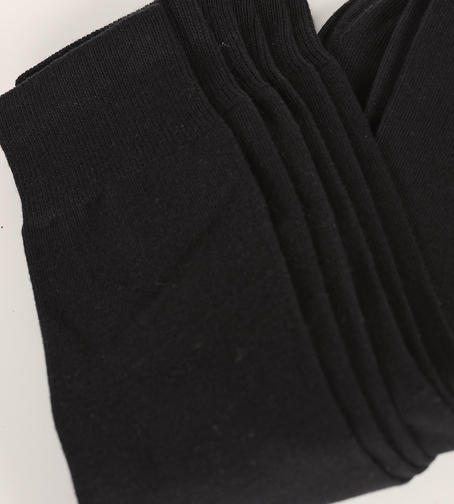 dim-coton-lot-de-3-paires-chaussettes-homme-noir image 3