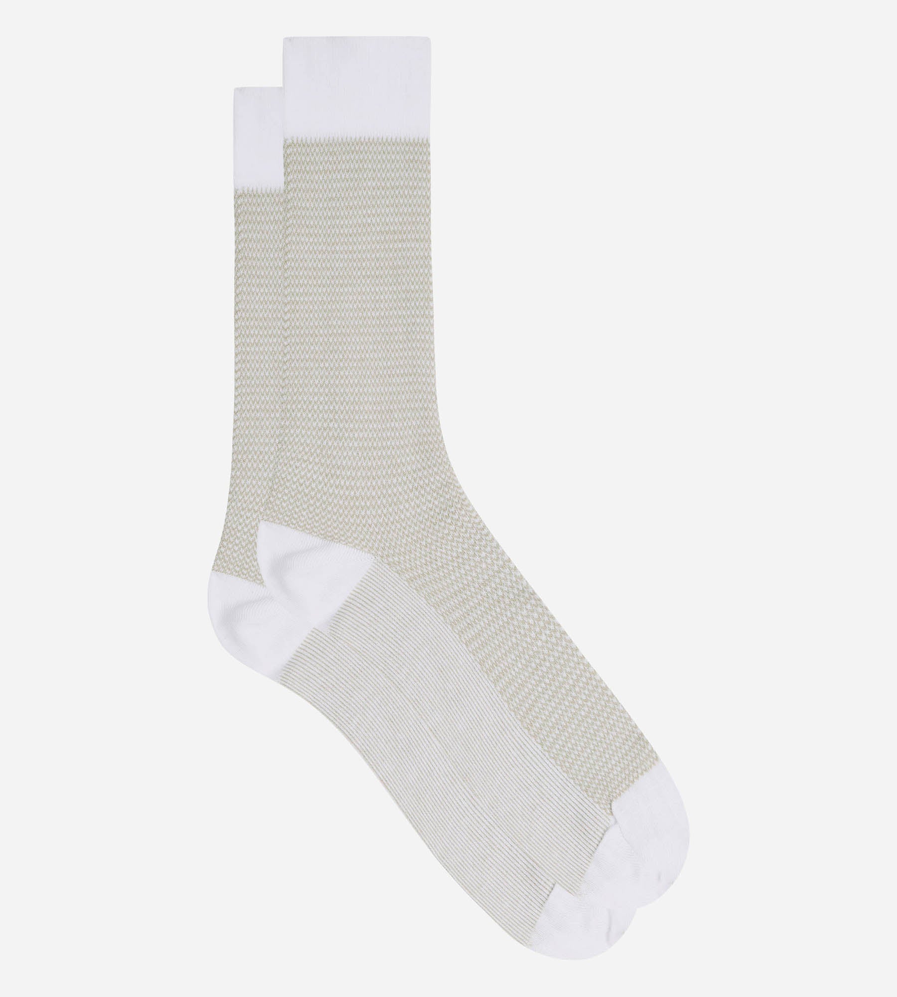 dim-la-mode-chaussettes-homme-coton-gris-souris image 2