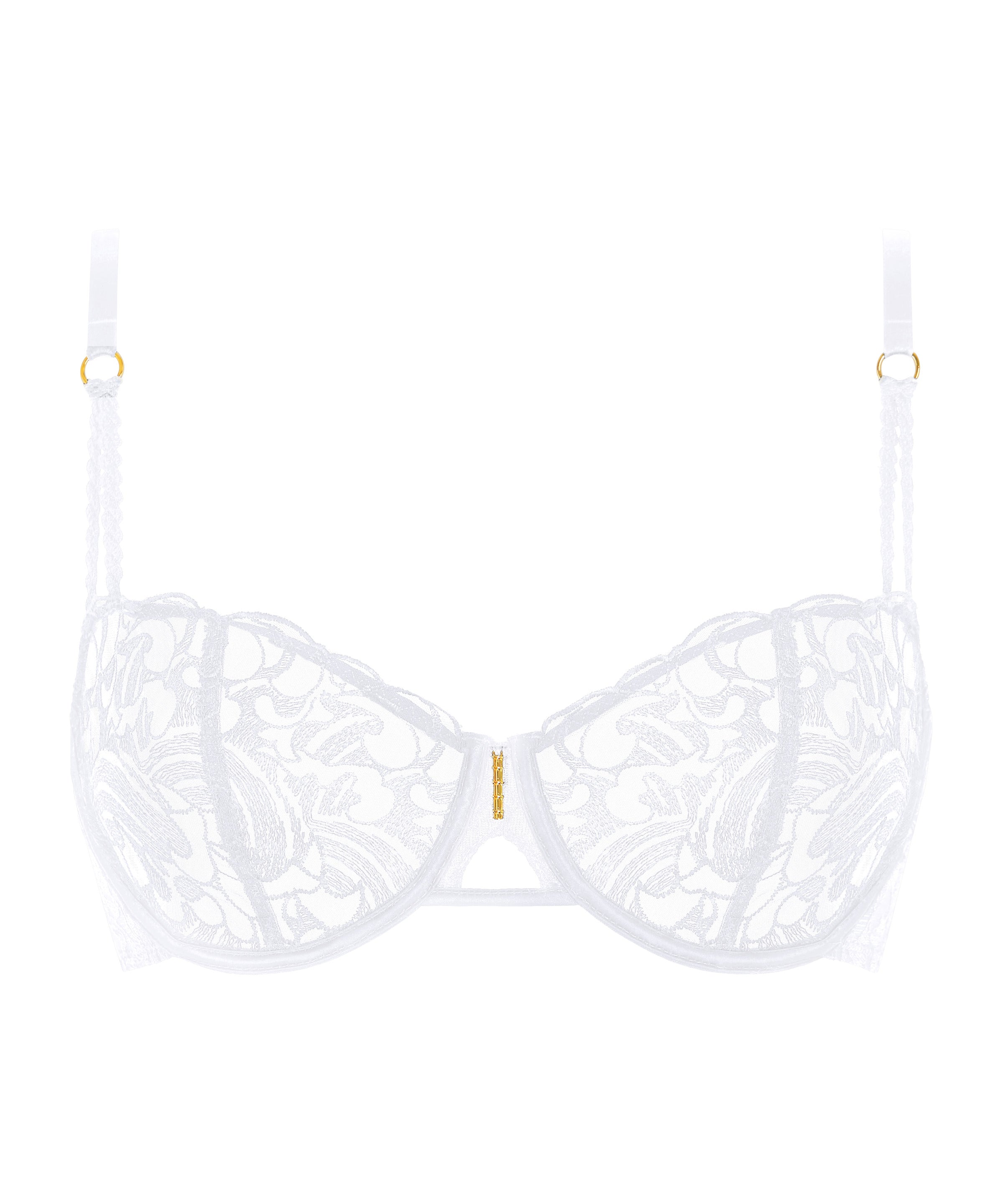 aubade-satin-memories-soutien-gorge-corbeille-artic-blue image 3