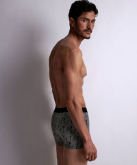aubade-homme-pack-de-2-boxers-knit-gris-chin image 4