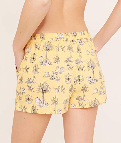 darjeeling-bees-short-femme-jaune-xs image 4