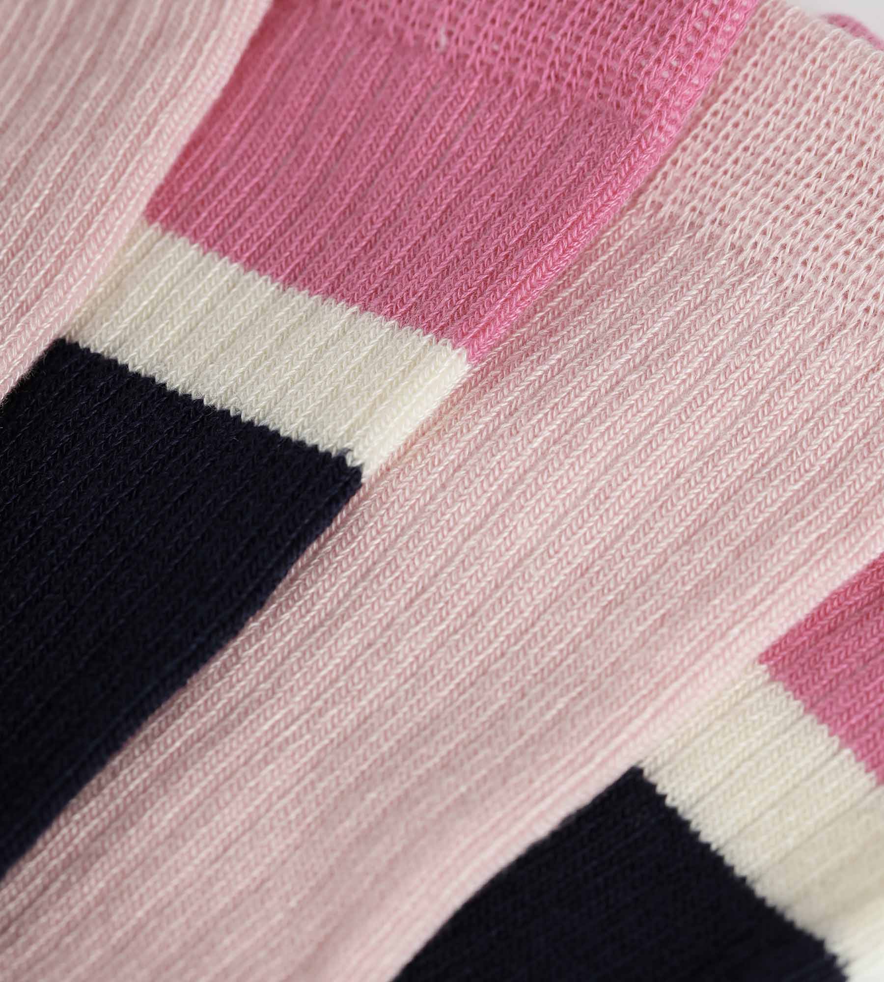 dim-modal-lot-de-2-chaussettes-coton-marine-rose image 3