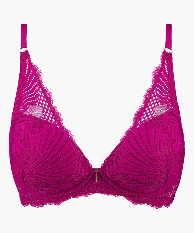 aubade-rythm-of-desire-push-up-charpe-rose-clatant image 1