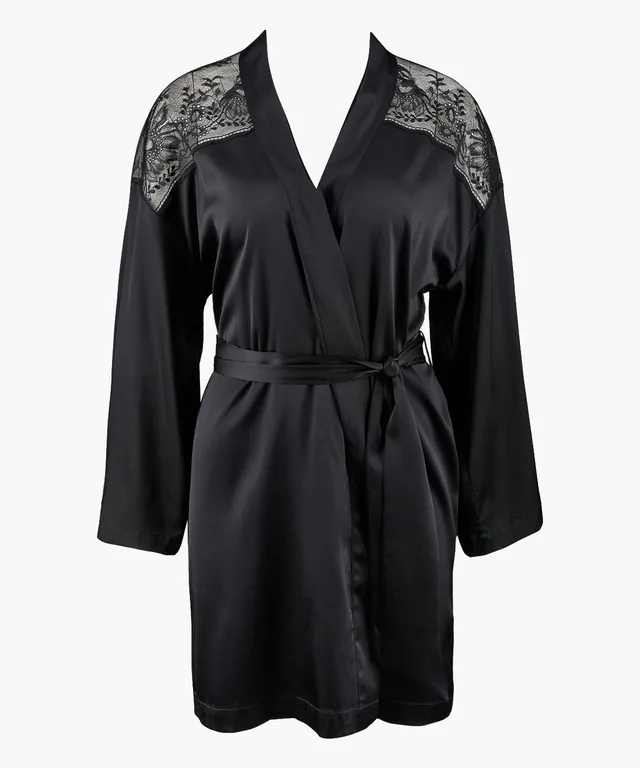 aubade-midnight-whisper-kimono-noir image 1