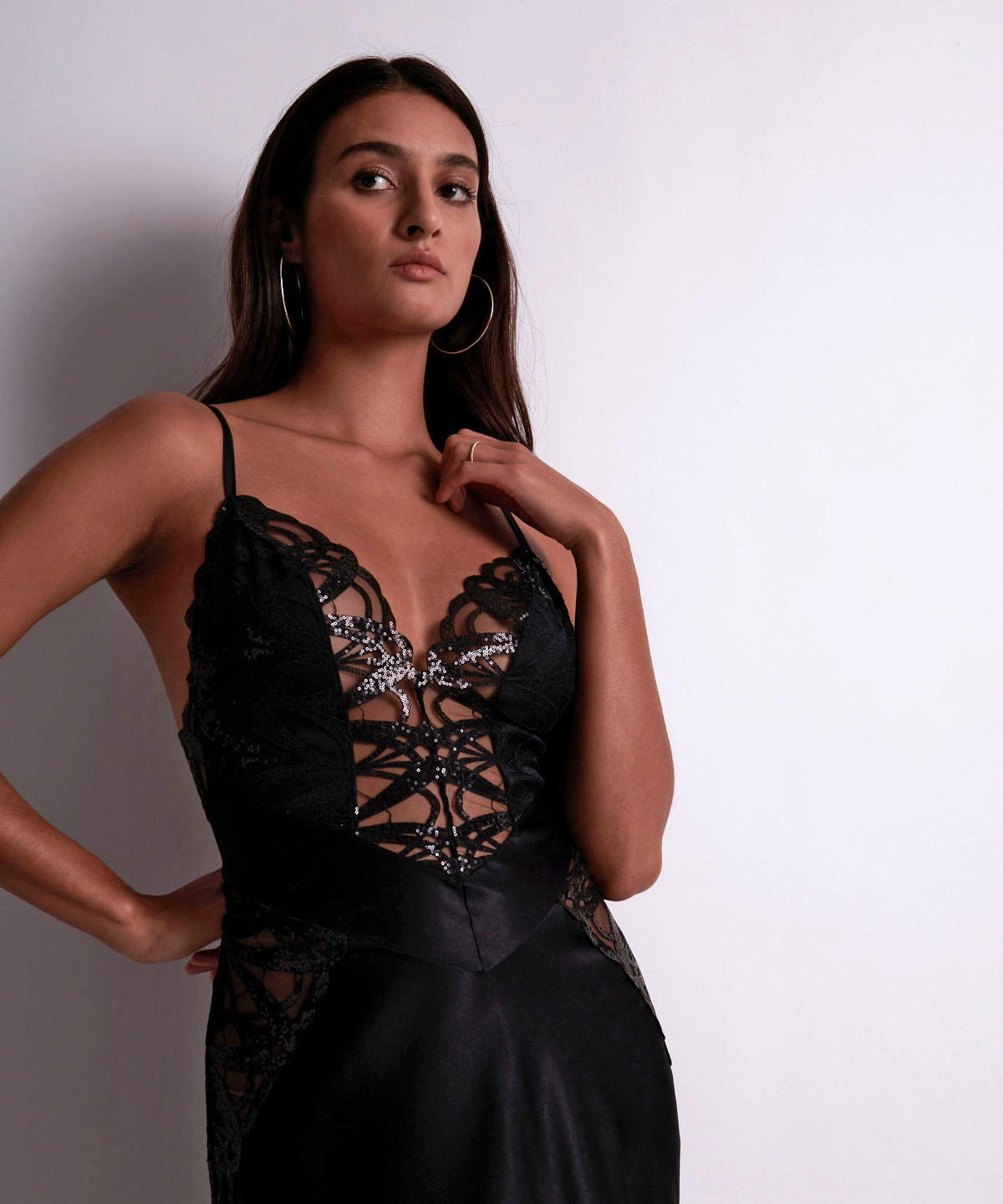 aubade-luxury-edition-nuisette-longue-night-out image 2
