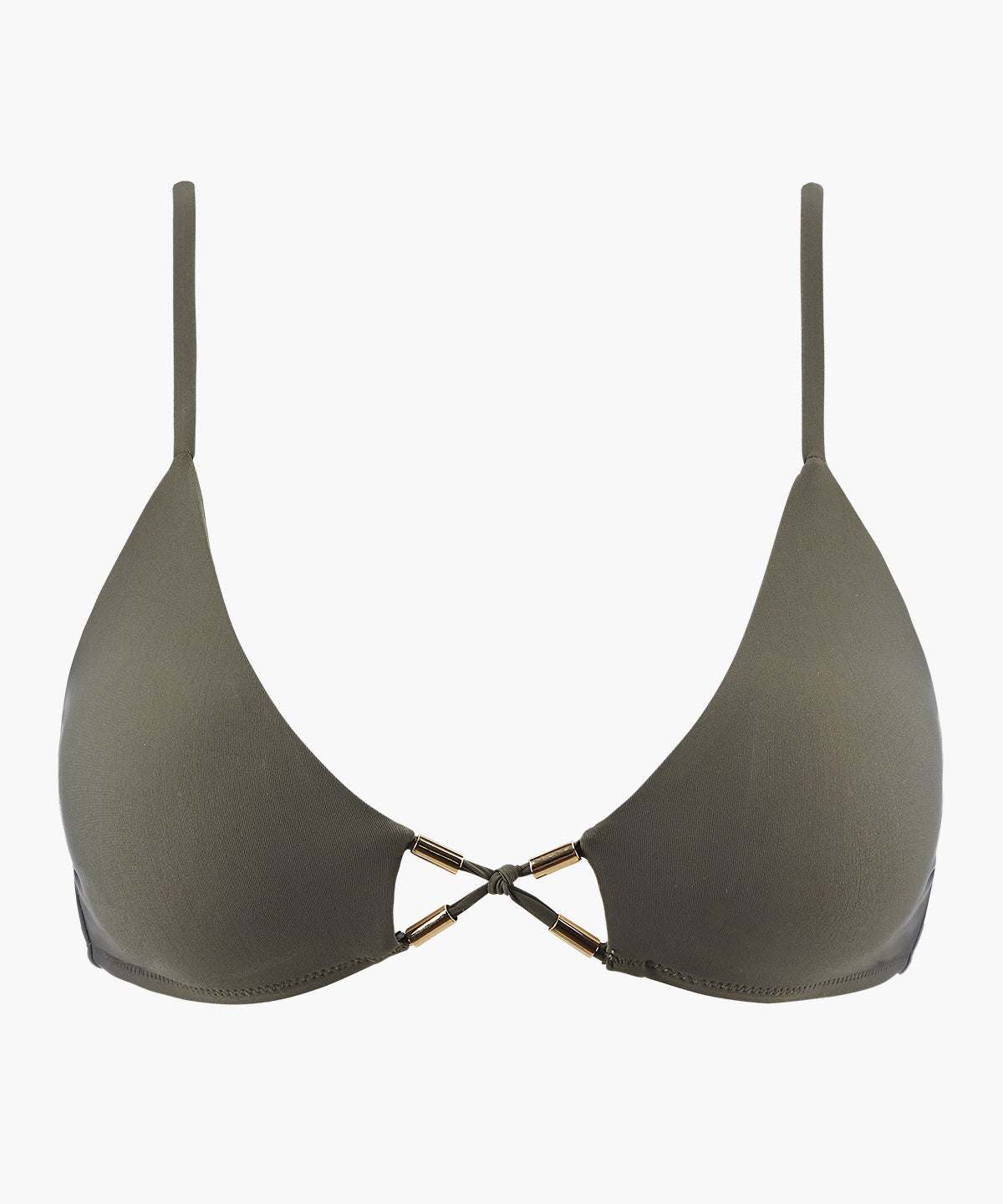aubade-beach-escape-haut-triangle-coques-amovibles-kaki image 1