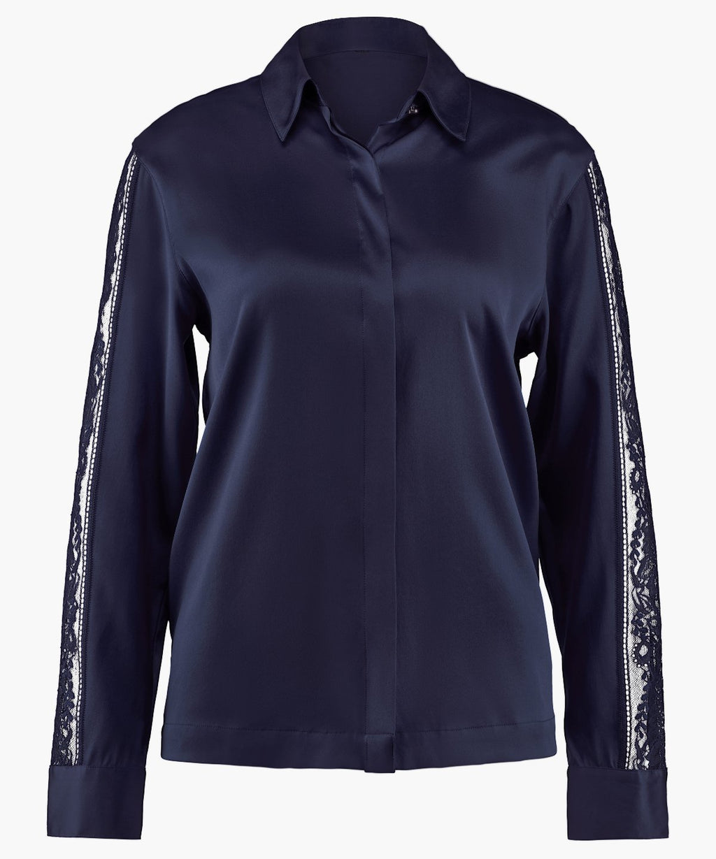 aubade-midnight-whisper-bluse-evening-blue image 1