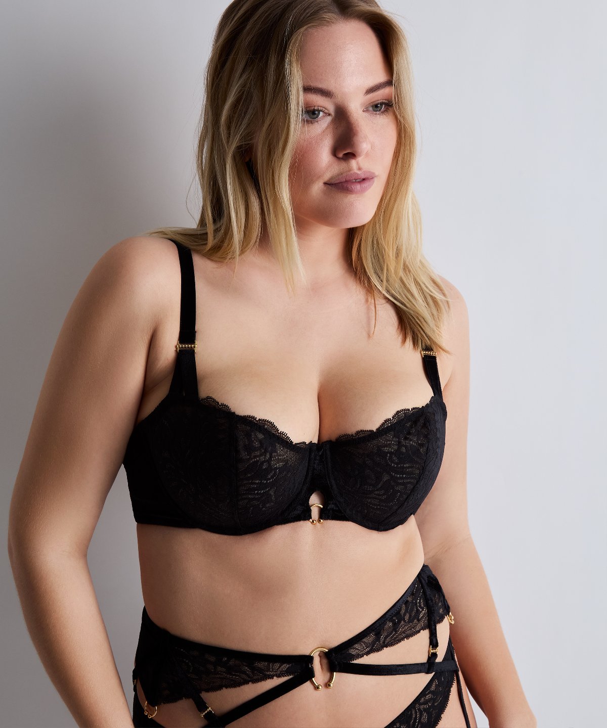aubade-the-night-before-soutien-gorge-corbeille-avec-armatures-blackbird image 2