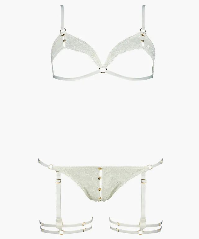 aubade-hot-moon-coffret-ensemble-sexy-taille-unique-opale image 1