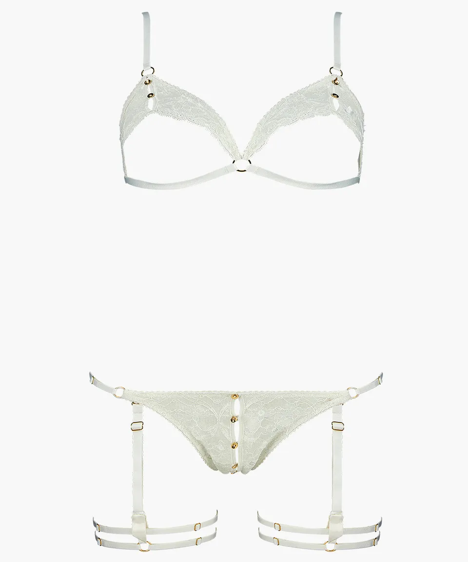 aubade-hot-moon-coffret-ensemble-sexy-taille-unique-opale image 1
