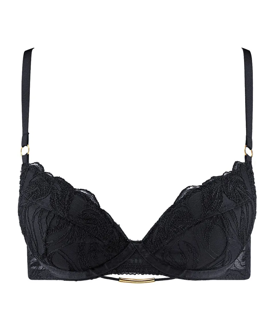 aubade-into-the-groove-soutien-gorge-push-up-noir image 1