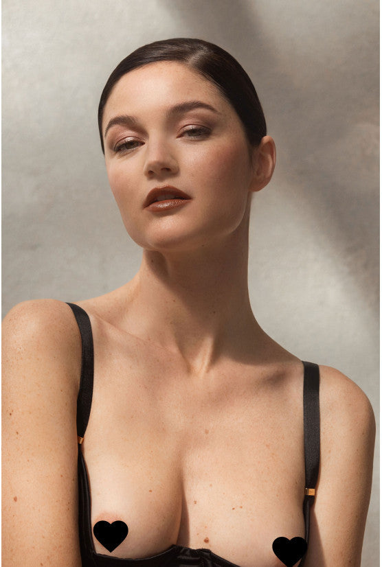 cadolle-tulipe-soutien-gorge-sein-nu-satin-noir image 2