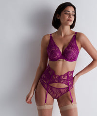 aubade-into-the-groove-waistcincher-pink-karma image 7