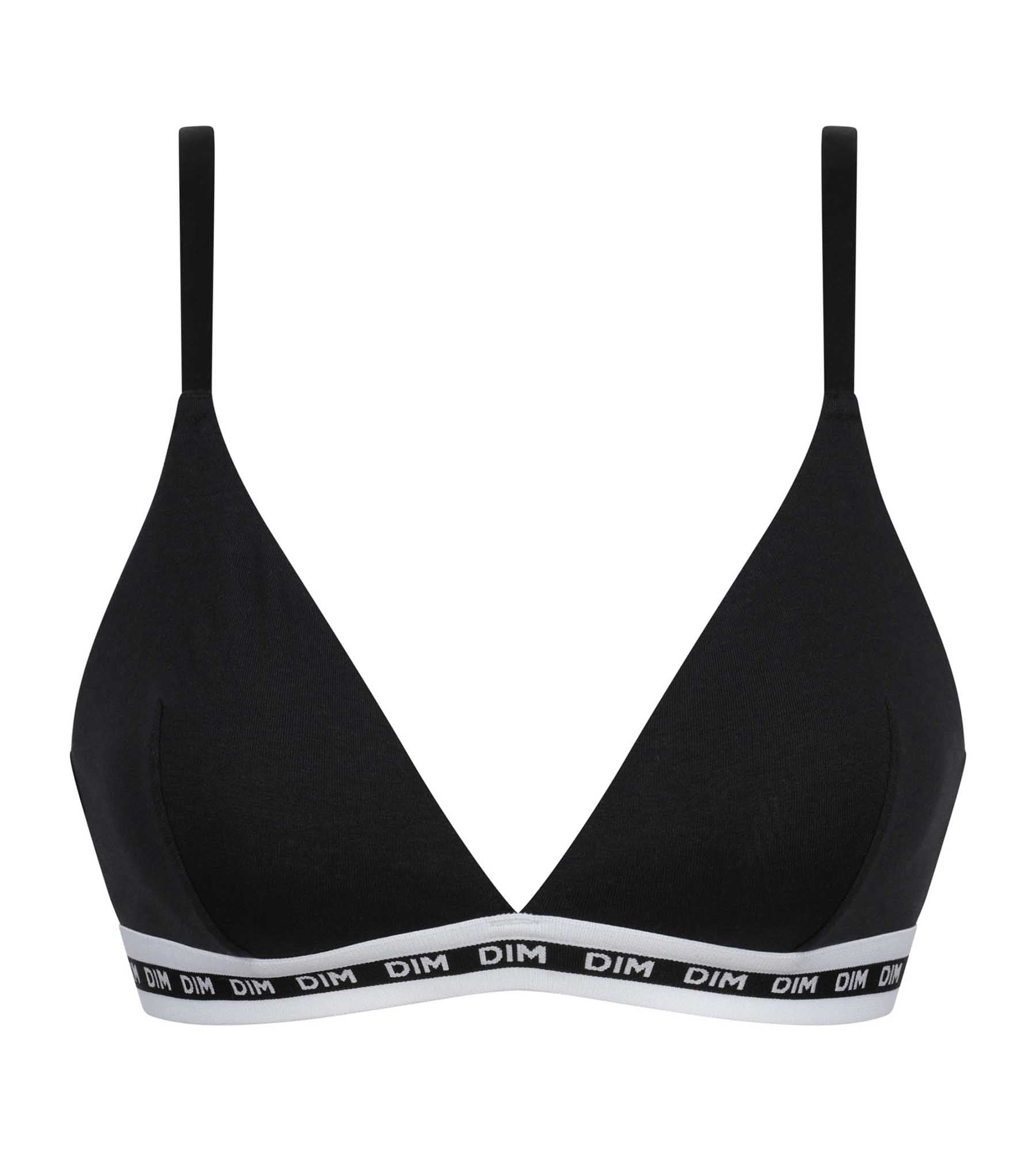 dim-icons-soutien-gorge-triangle-sans-armature-noir image 5