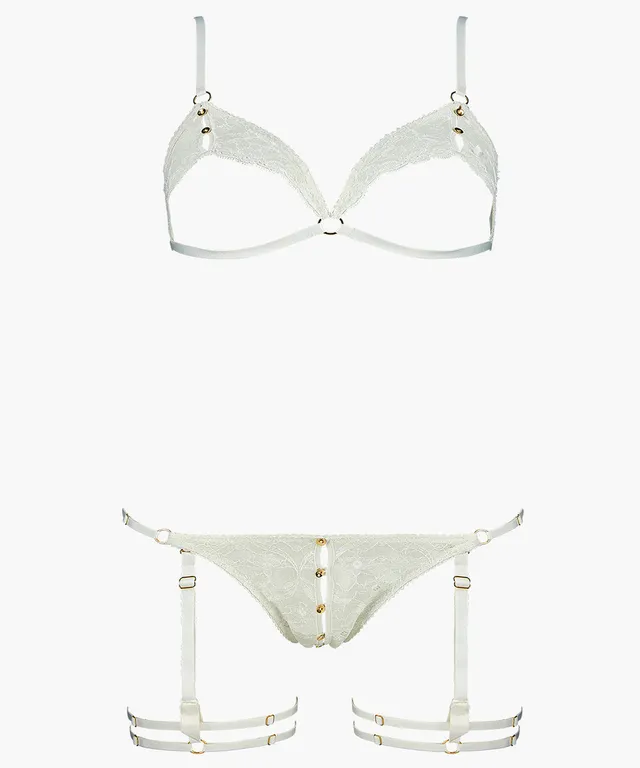 aubade-hot-moon-coffret-ensemble-sexy-opale-taille-unique image 1