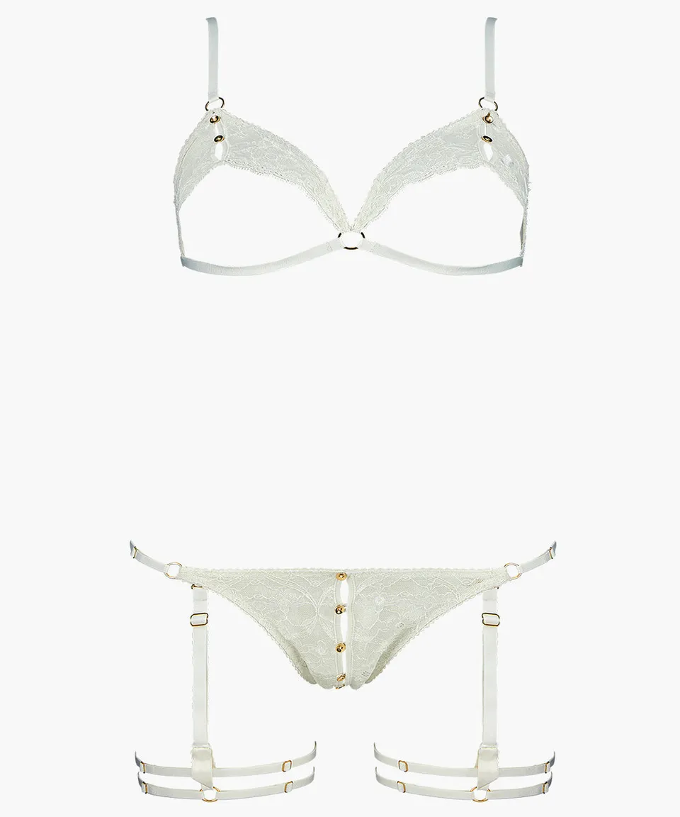 aubade-hot-moon-coffret-ensemble-sexy-opale-taille-unique image 1