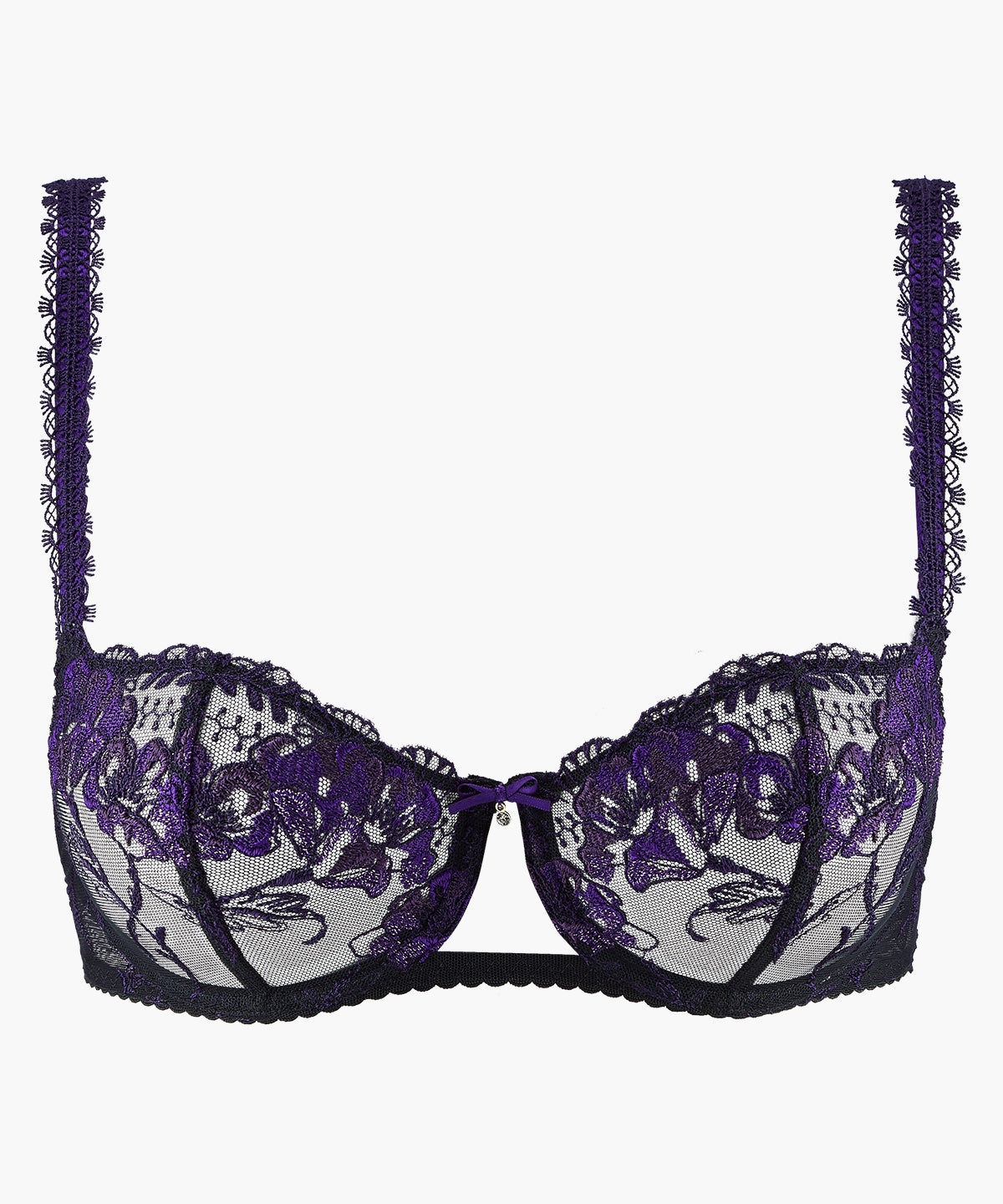 aubade-fleur-de-toi-soutien-gorge-corbeille-dark-orchid image 1