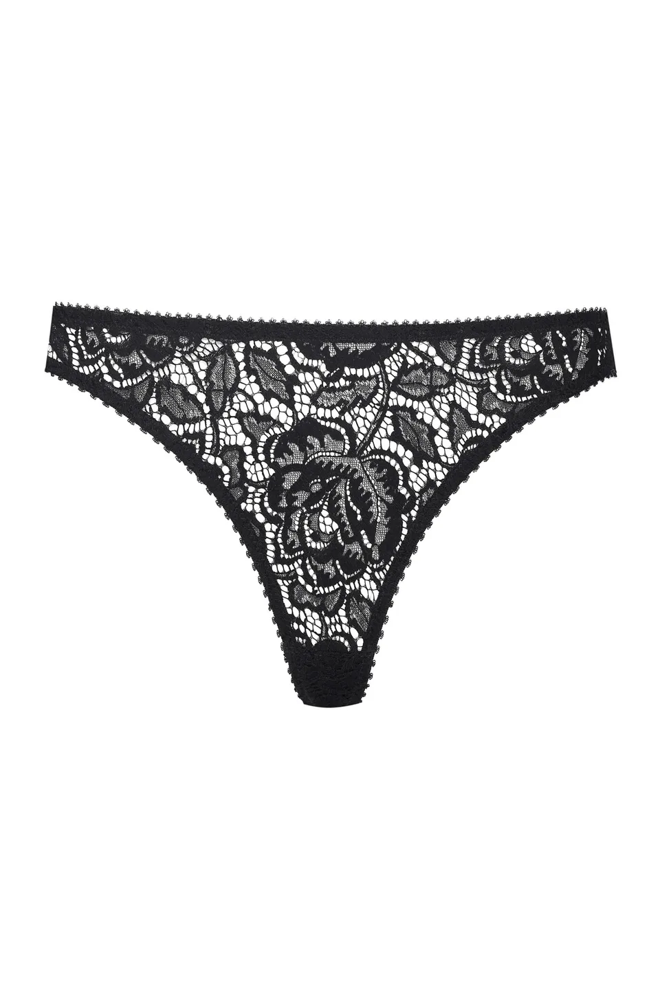 cadolle-string-cathy-dentelle-mezzo-noir image 1