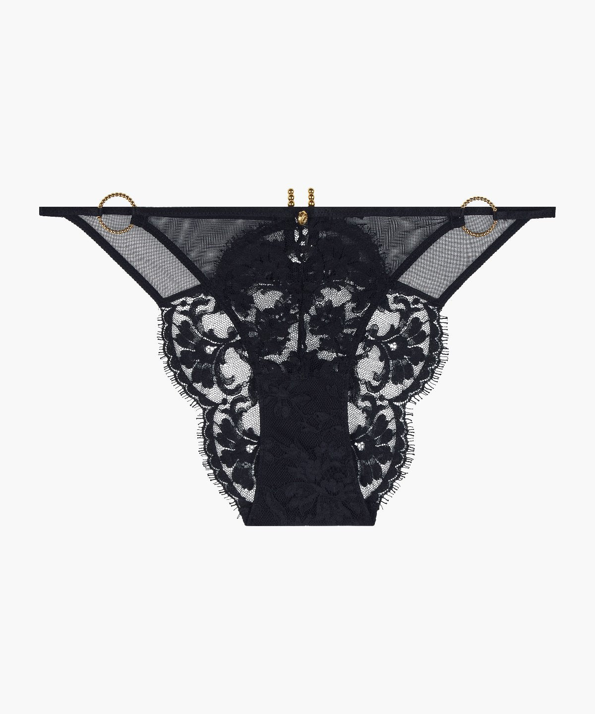 aubade-under-your-spell-culotte-taille-basse-ultra-black image 1