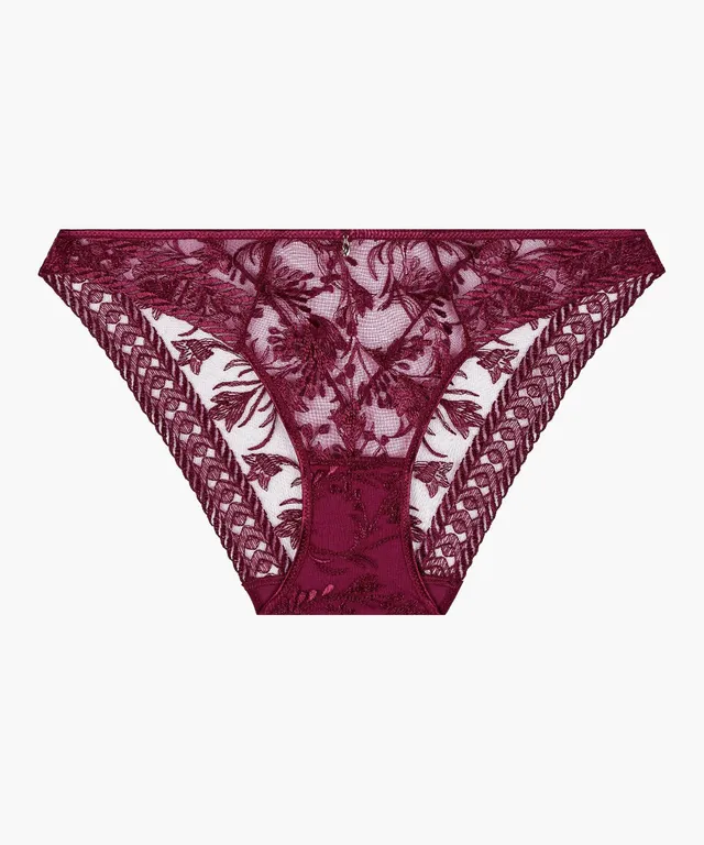 aubade-magnetic-spell-culotte-italienne-crimson-red image 1