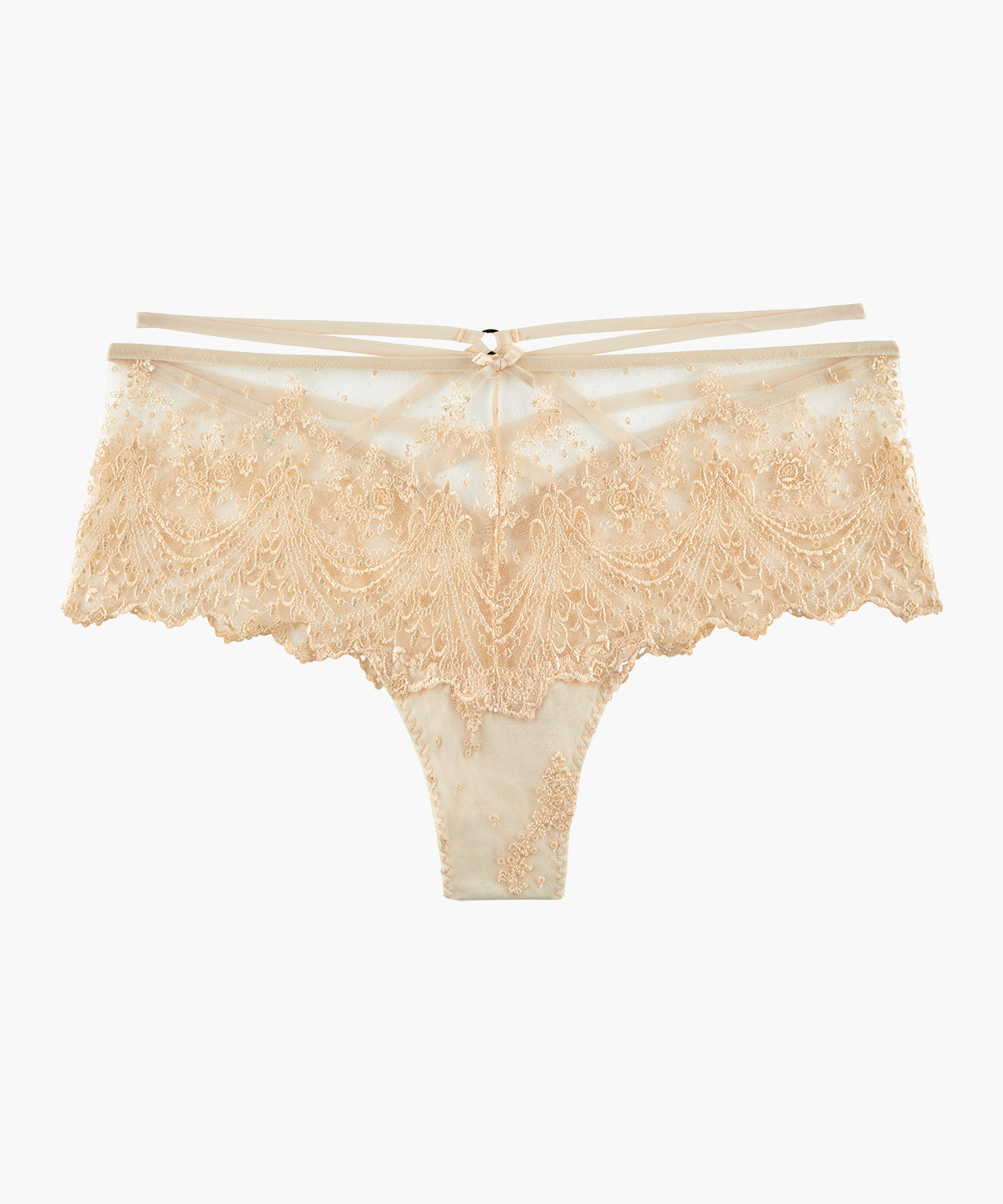 aubade-crin-noir-shorty-silk-heaven-noir image 1