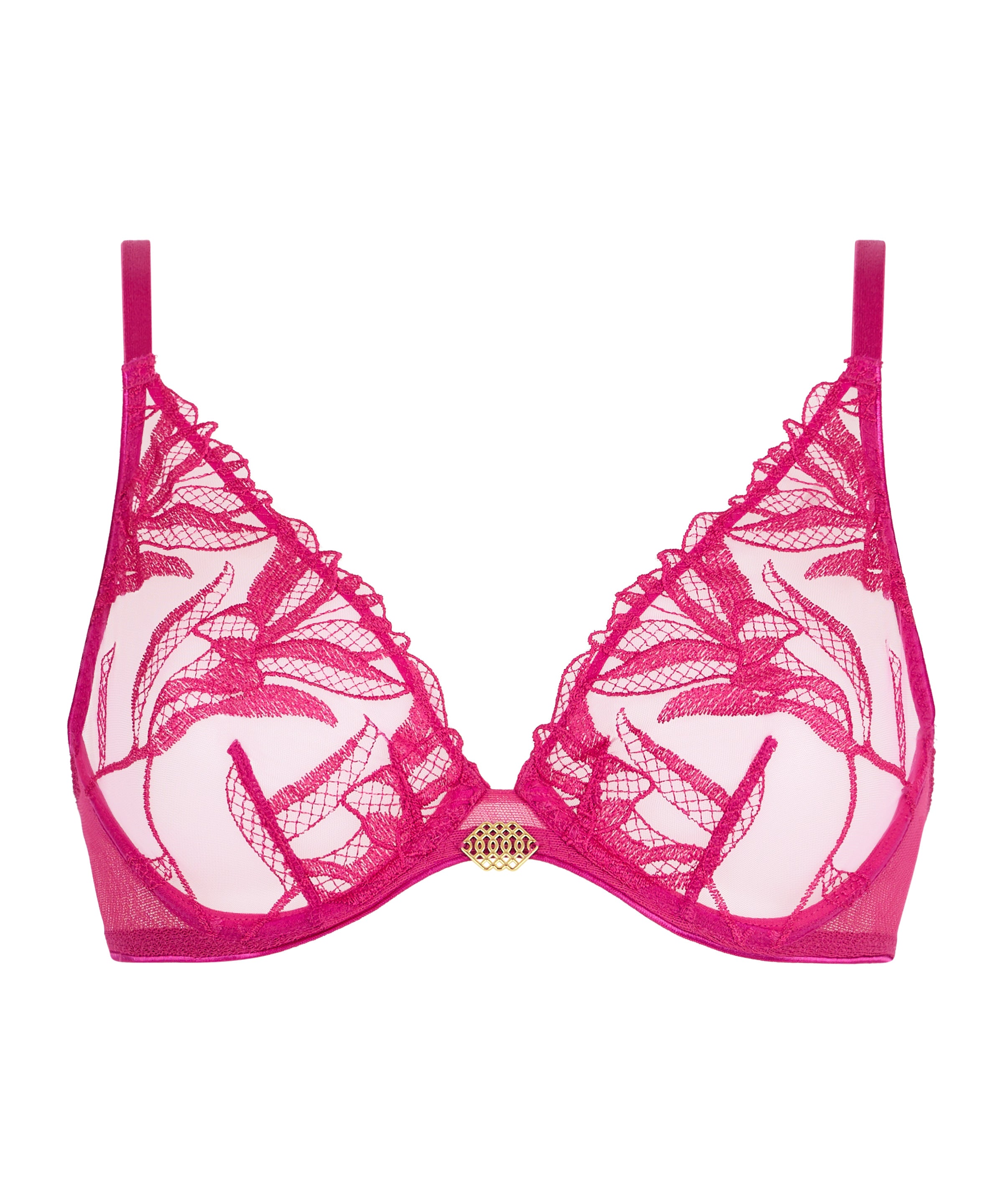 aubade-sweet-euphoria-soutien-gorge-triangle-armatures-passion-rose image 8