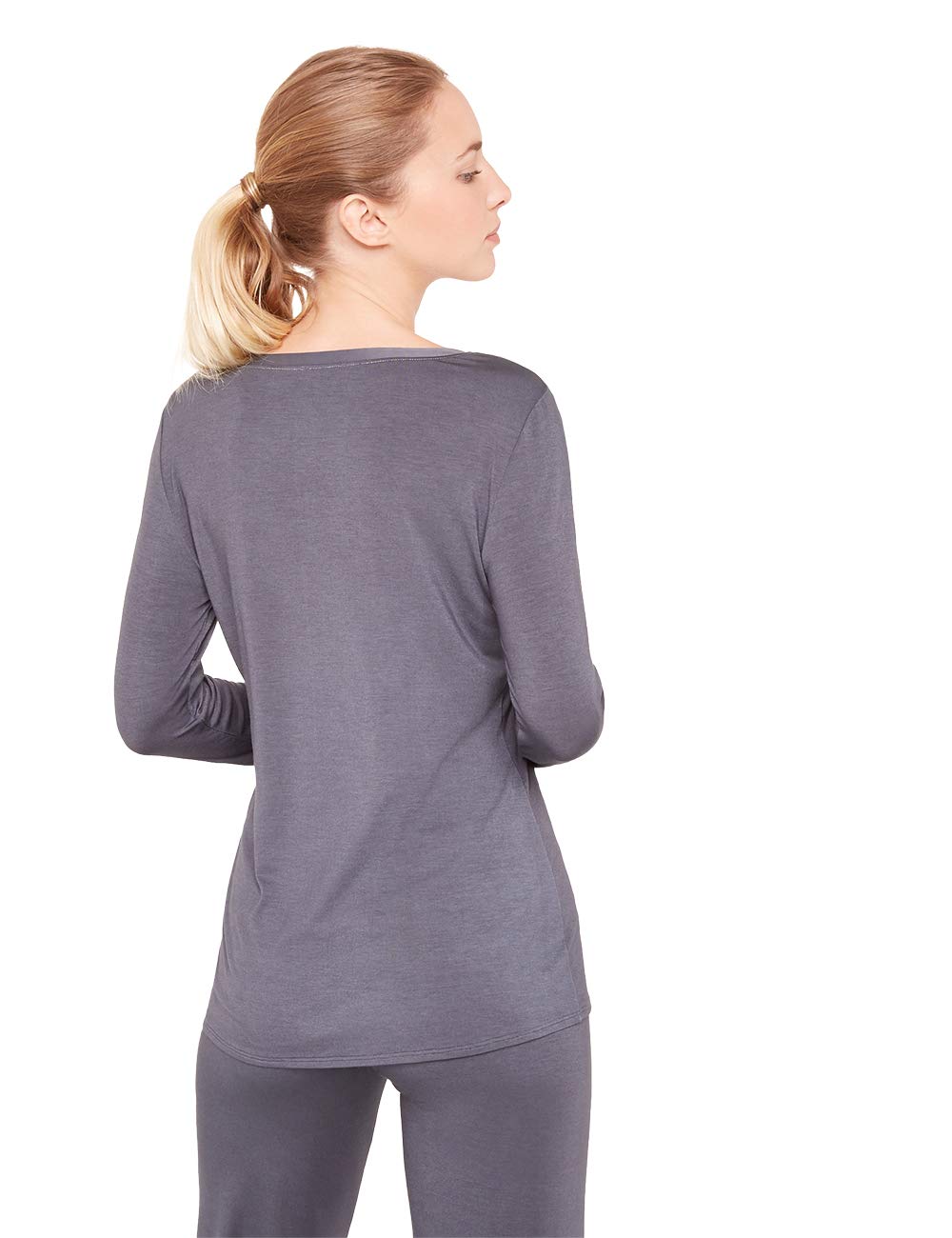 darjeeling-lisa-tee-shirt-femme-gris-taille-l image 2