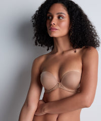 aubade-sheer-emotion-full-cup-moulded-bandeau-sand image 3