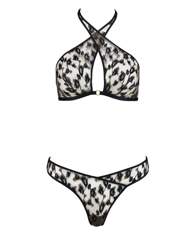 aubade-absolutely-wild-ensemble-bralette-string-metallic-fusion image 1