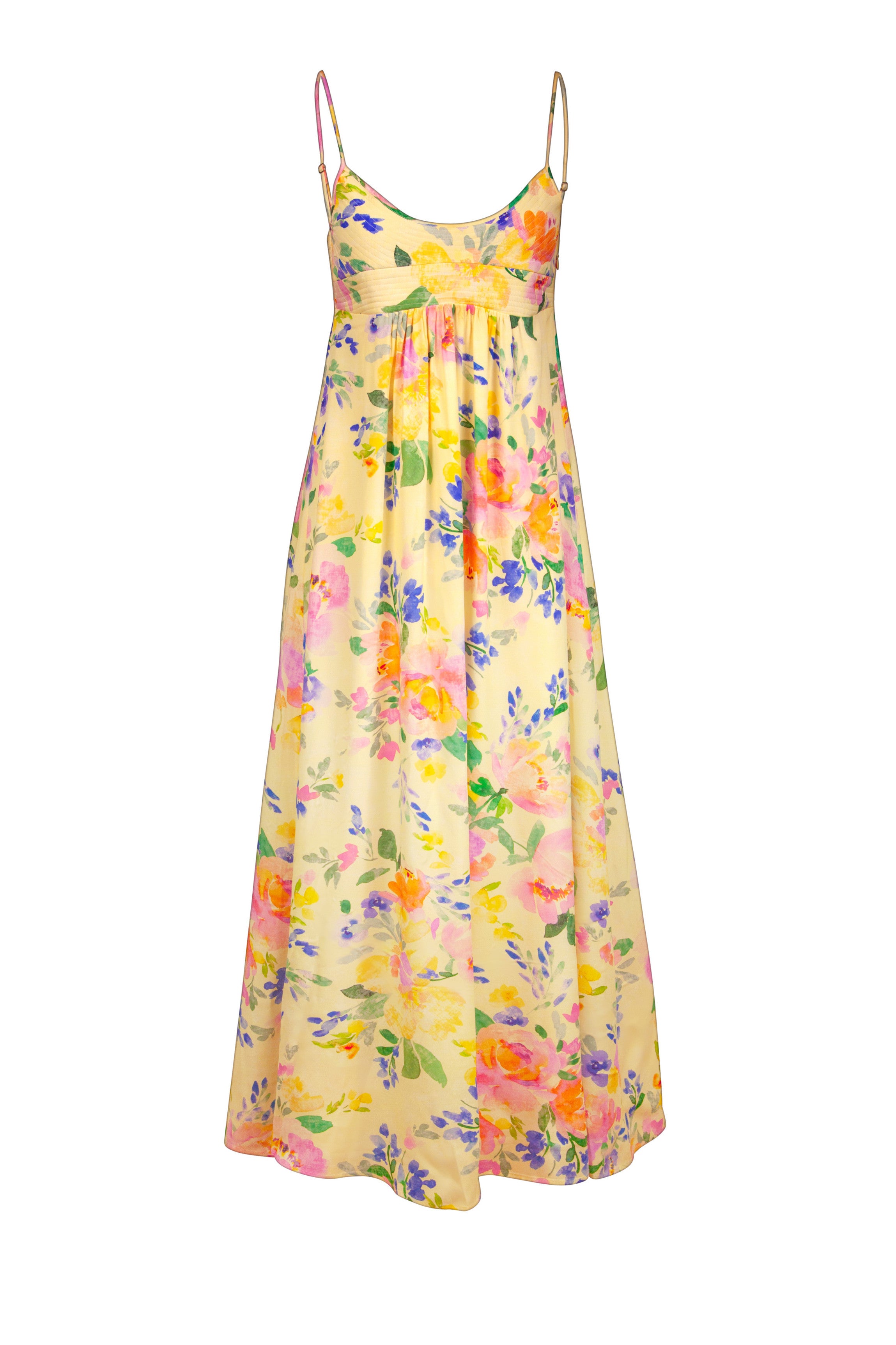 cadolle-robe-d-t-en-voile-jaune-taille-marqu-e image 1