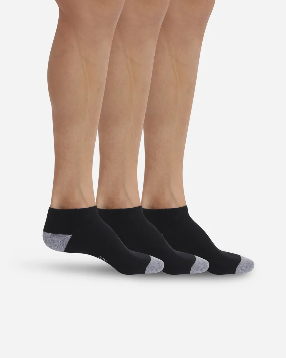 dim-ecodim-lot-de-3-socquettes-sport-noires-homme image 1